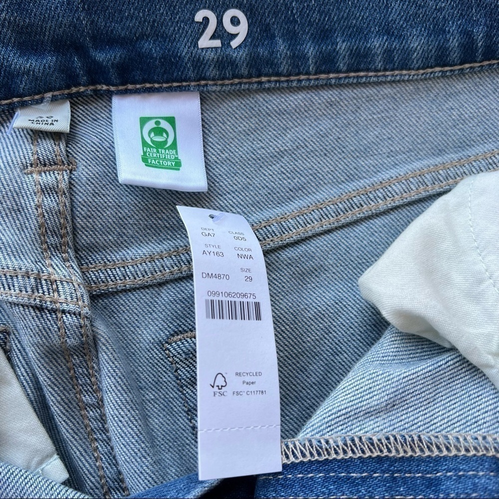 J.Crew Slouchy Boyfriend Denim Jeans in Norwich Wash Size 29 Regular - Picture 14 of 15
